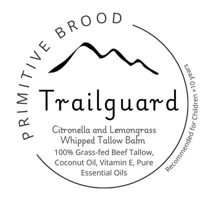 Trailguard – Natural Bug-Repelling Tallow Balm | Whipped Insect Shield with Citronella & Lemongrass