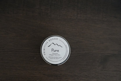 Pure – Unscented Whipped Tallow Body Balm | Natural Moisturizer for Sensitive Skin, DIY Essential Oil Blends & More